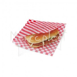 Bolsa burguer abierta (cuadros/times) 16x16,5 (500 und.)