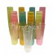 Vaso tubo de colores 300 ml. (10 und.) Cx50